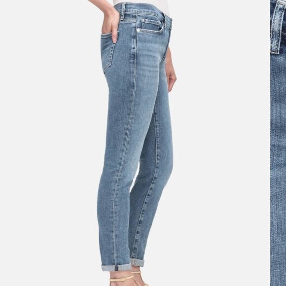 Frame Denim Denim - Frame Le Garcon light wash skinny leg jeans size 30 B184